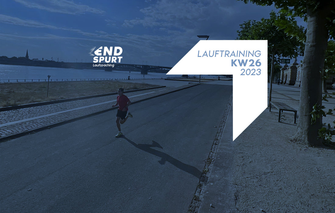 Titelbild zum Lauftraining in der KW26/2023