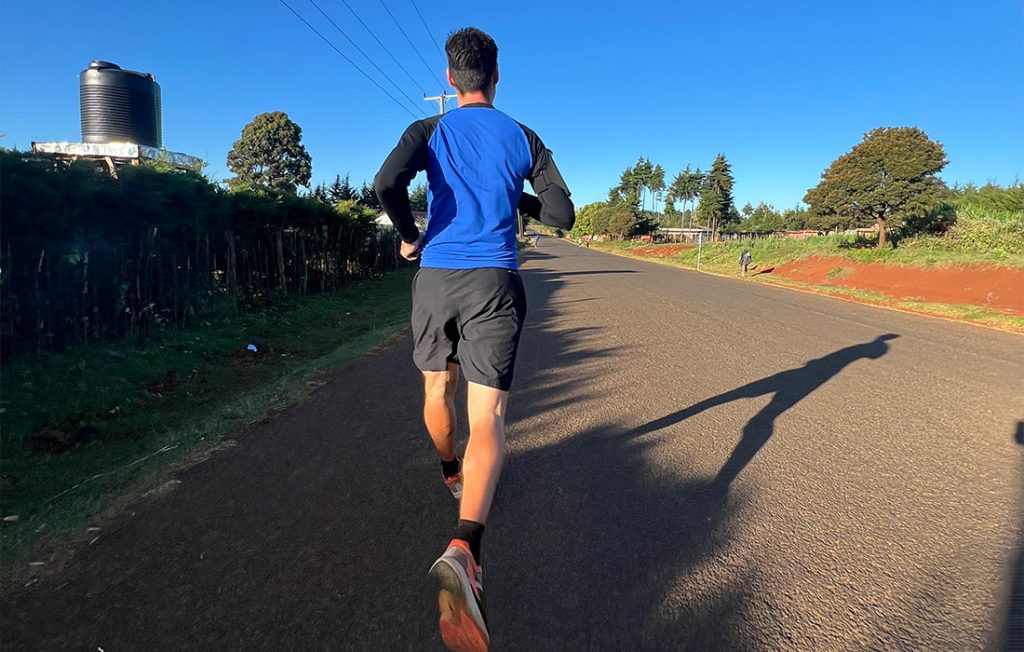 Laufcoach Patrick Pöschl mit guten Pacing