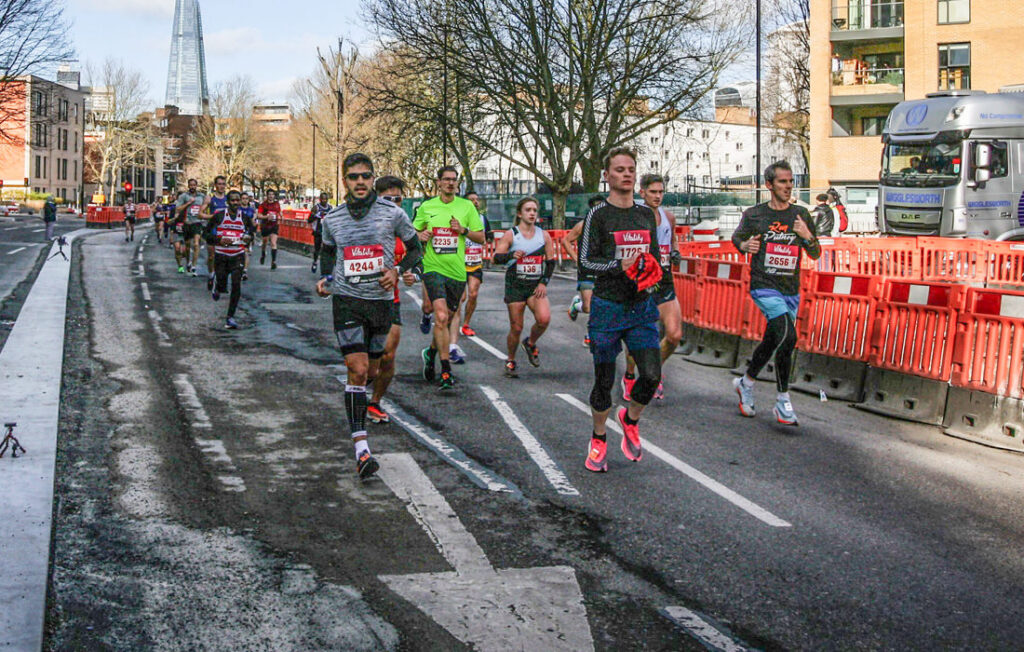 Laufcoach Patrick beim Halbmarathon in London