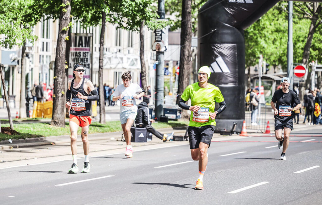 Laufcoach Patrick Pöschl beim Wien Marathon