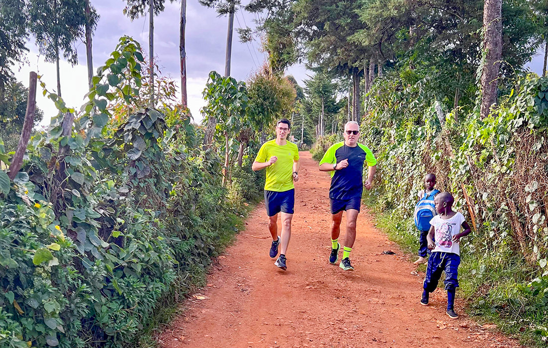 Beständigkeit im Training beim Laufen in Kenia